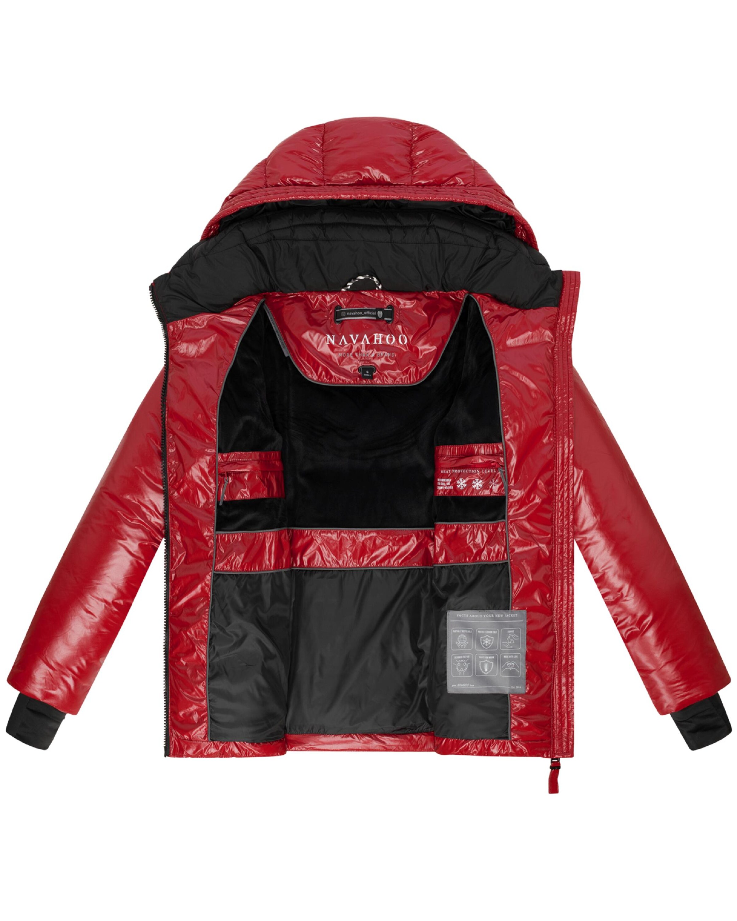 NAVAHOO Функциональная куртка 'Eisglanz 14' в Красный