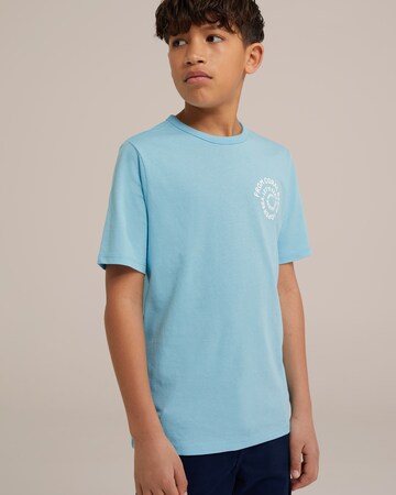 WE Fashion Shirt in Blue: front