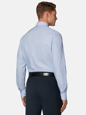 Coupe regular Chemise Boggi Milano en bleu