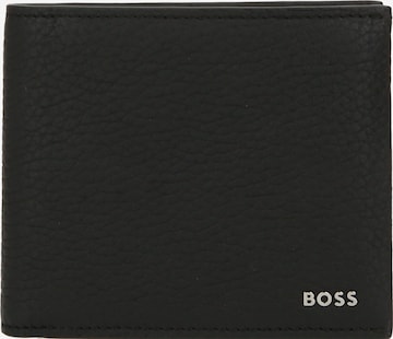 Porte-monnaies 'Crosstown' BOSS en noir : devant