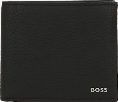 BOSS Orange Porte-monnaies 'Crosstown' en noir / blanc, Vue avec produit