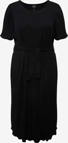 Robe Ulla Popken en noir : devant