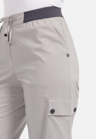 Loosefit Pantalon cargo HELMIDGE en gris