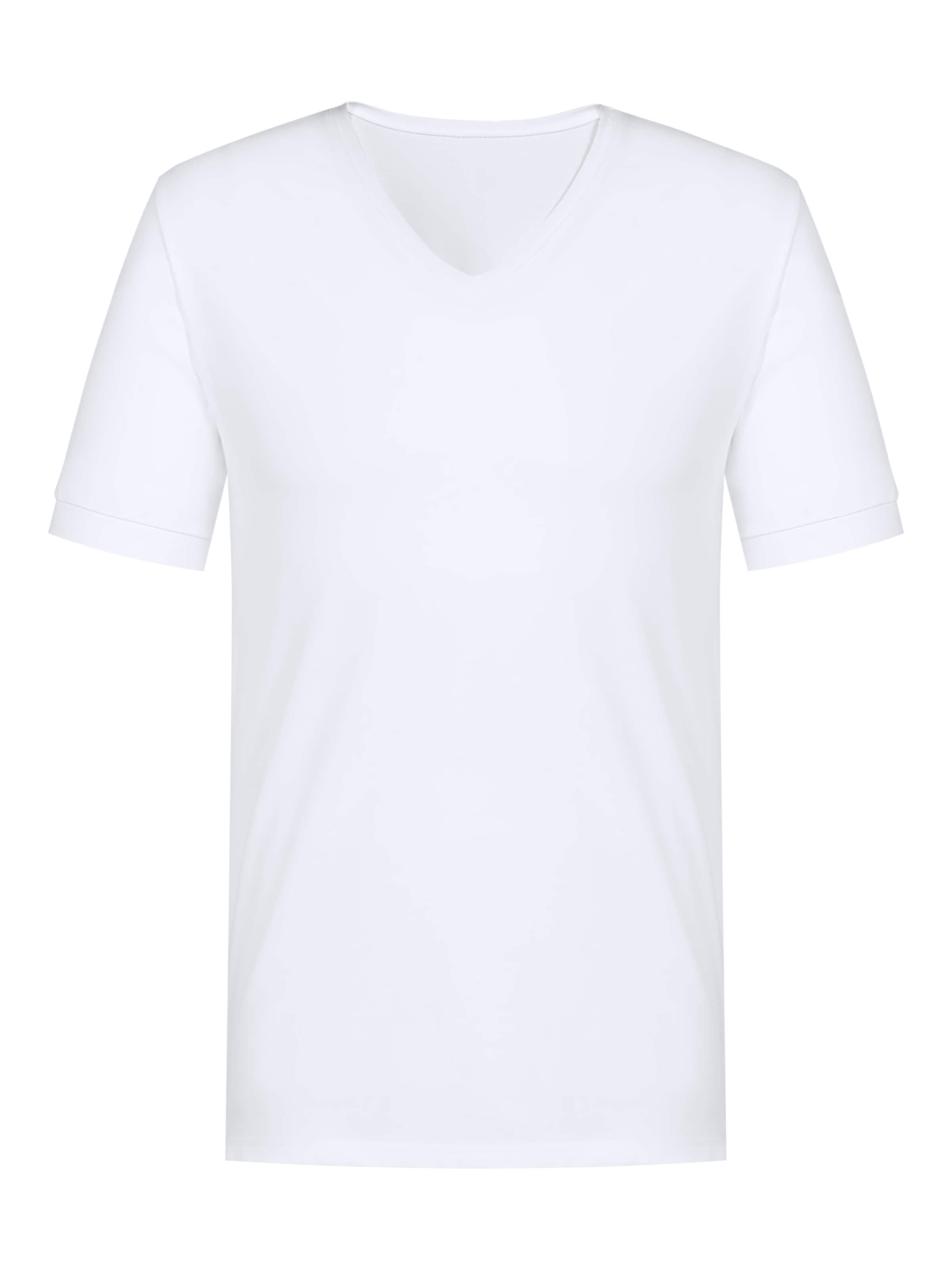 Maillot de corps Mey en blanc : devant