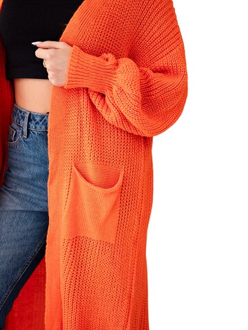 Lumera Kardigan 'Rubis' – oranžová