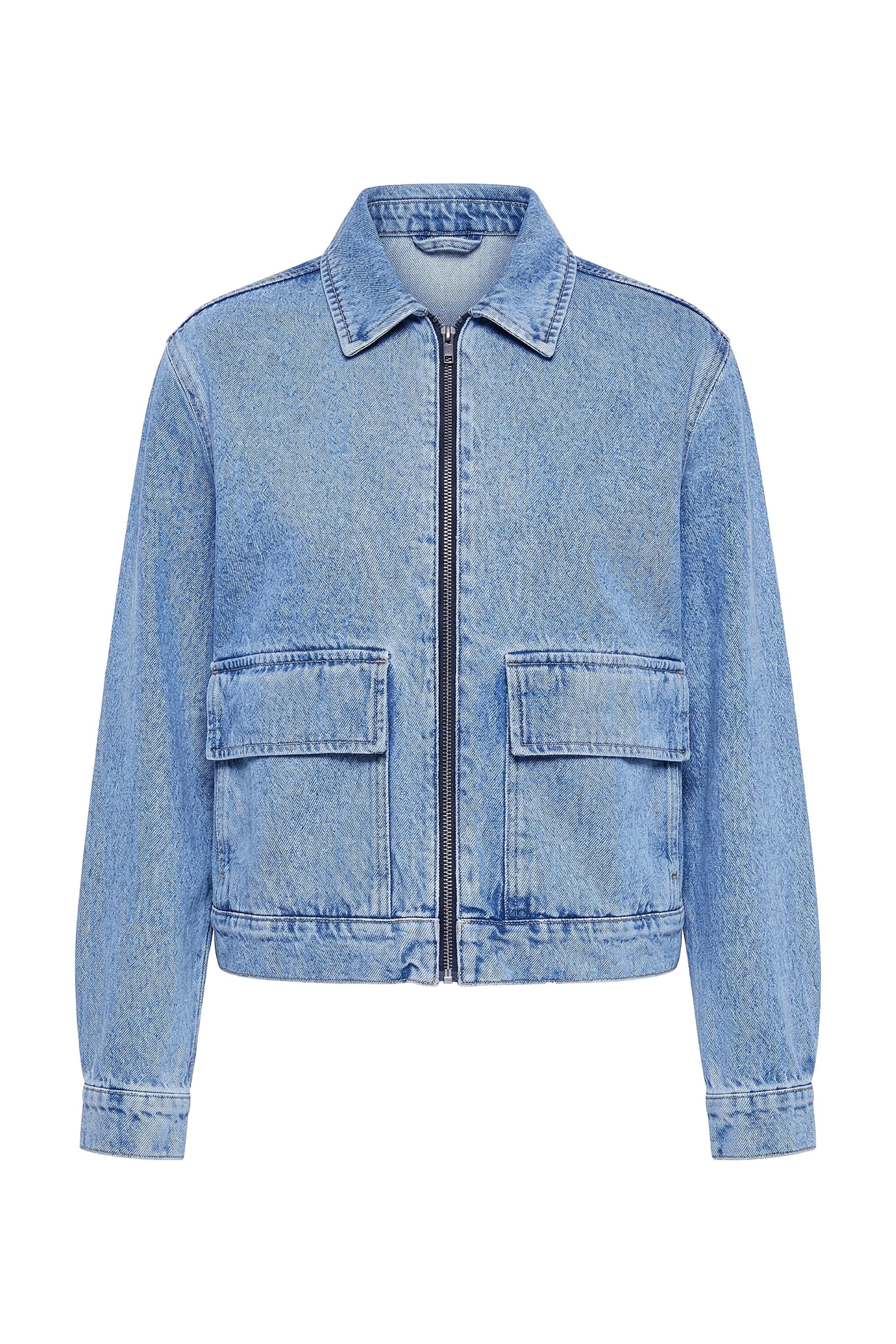 Studio Untold Übergangsjacke in Blau: Vorderseite