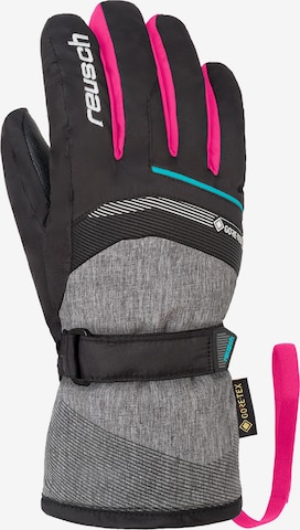 REUSCH Athletic Gloves 'Bolt GTX Junior' in Black: front