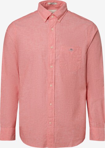 GANT Regular fit Button Up Shirt ' ' in Red: front