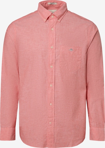 GANT Button Up Shirt ' ' in Red: front