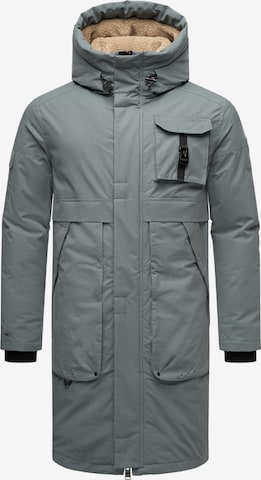 Cappotto invernale 'Cyriaan XX' di STONE HARBOUR in blu: frontale
