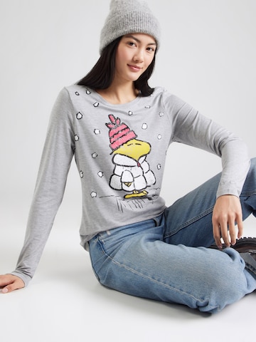 T-shirt 'Woodstock' PRINCESS GOES HOLLYWOOD en gris : devant