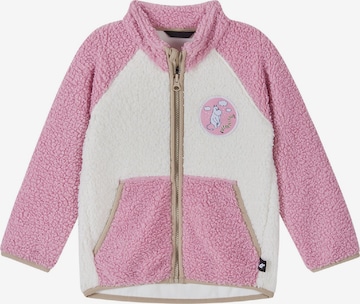 Reima Fleece jas 'Moomin' in Roze: voorkant