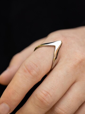 warpedsense Ring 'Fragment'‌‌‌‌ in Silber