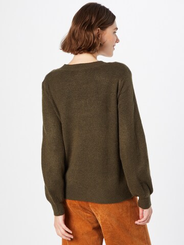 Pull-over 'Perla' PIECES en vert