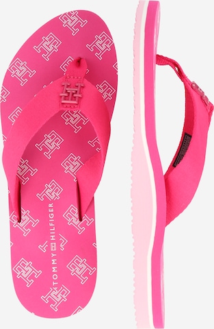 TOMMY HILFIGER Teenslipper in Roze