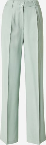 Loosefit Pantaloni con pieghe di Tally Weijl in verde: frontale