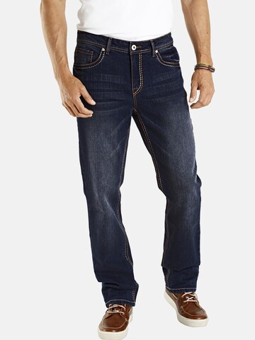 Jan Vanderstorm Loosefit Jeans 'Jani' in Blauw: voorkant