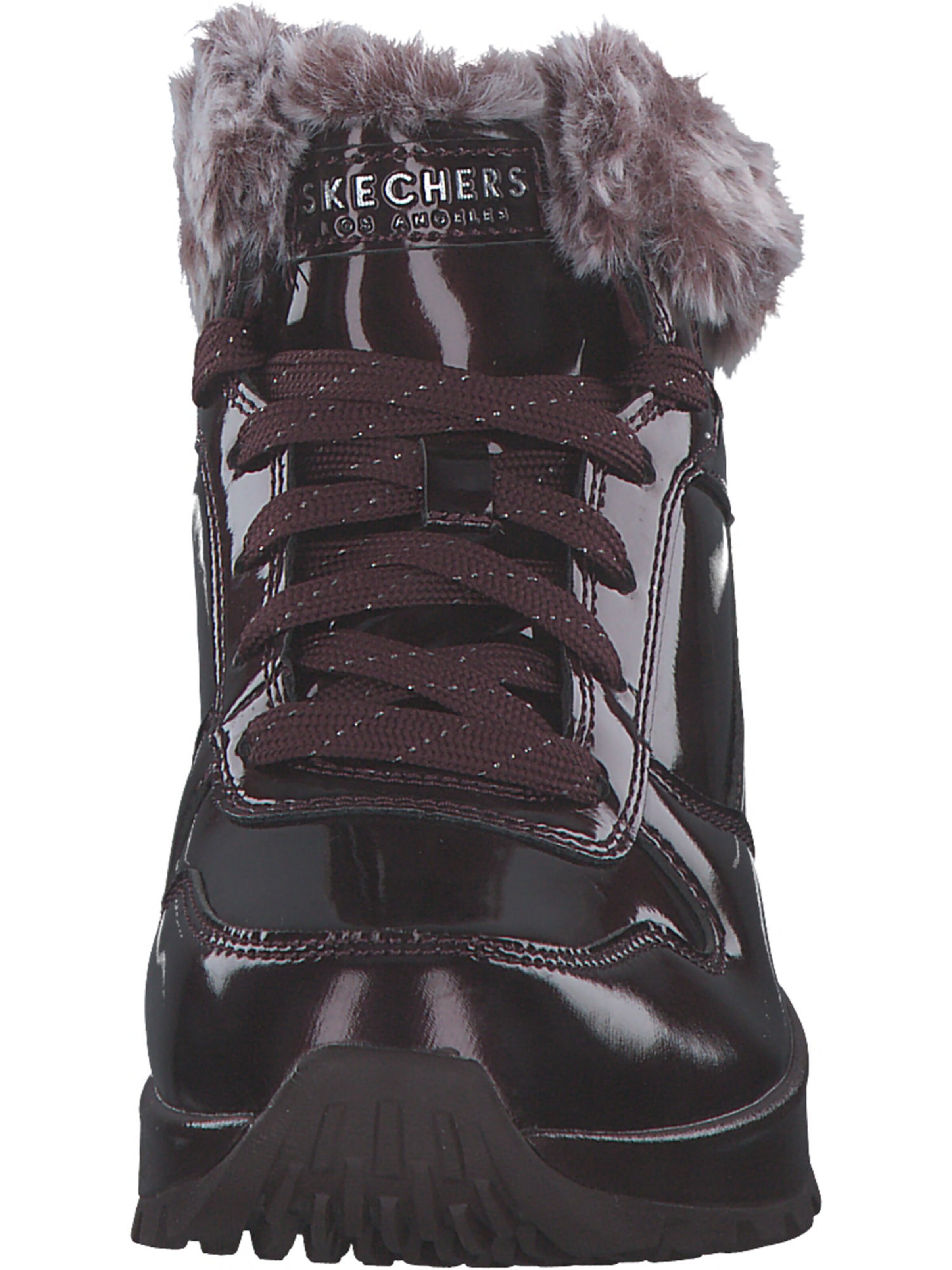 SKECHERS Lace-up bootie in Brown