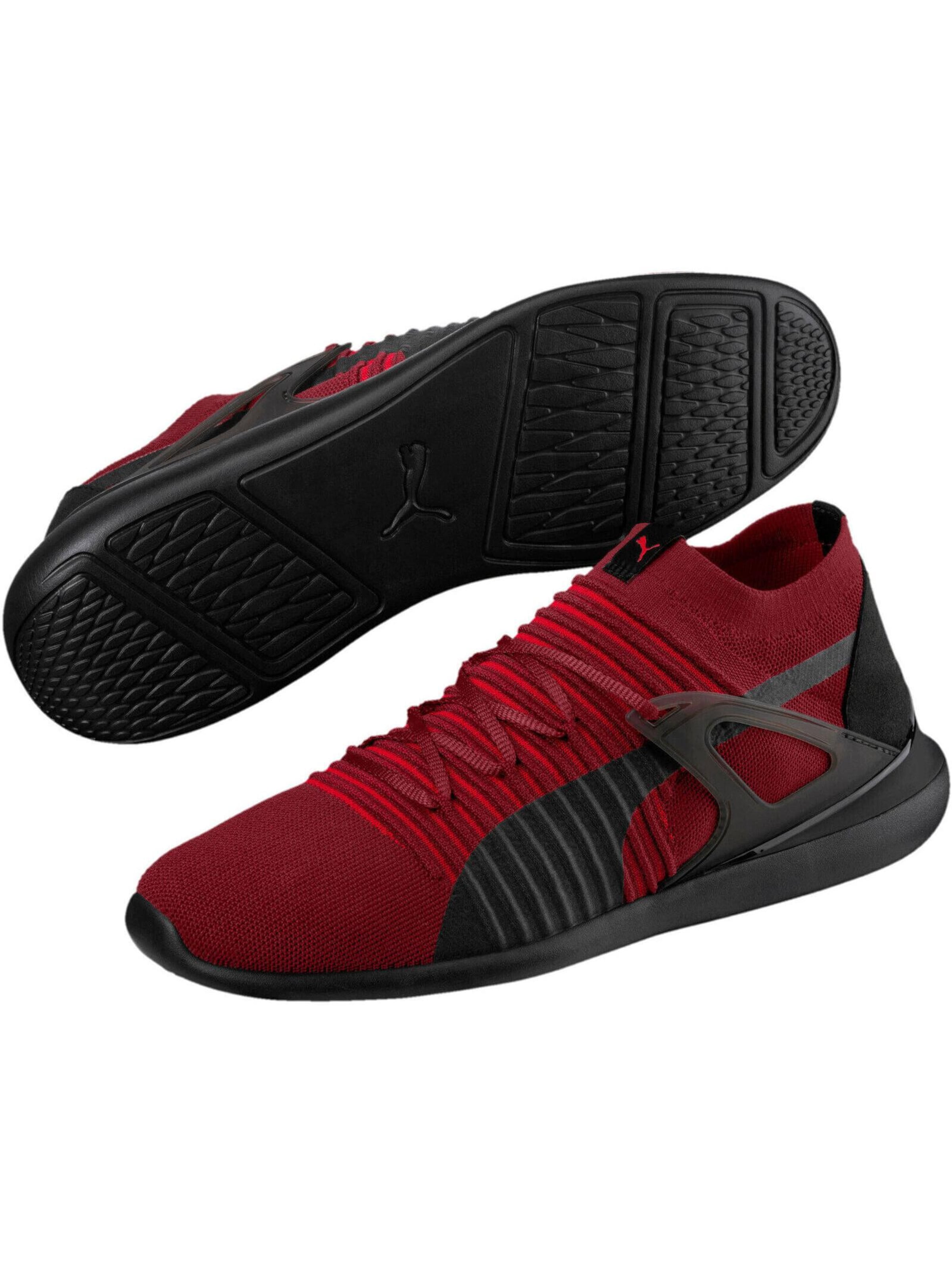 PUMA Sportschoen 'Puma Scuderia Ferrari Evo Cat Ii Sock Lace' in Rood