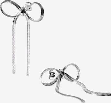 Orecchini 'Bow' di PURELEI in argento: frontale