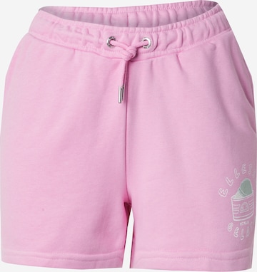 regular Pantaloni sportivi 'Cerchi' di ELLESSE in rosa: frontale