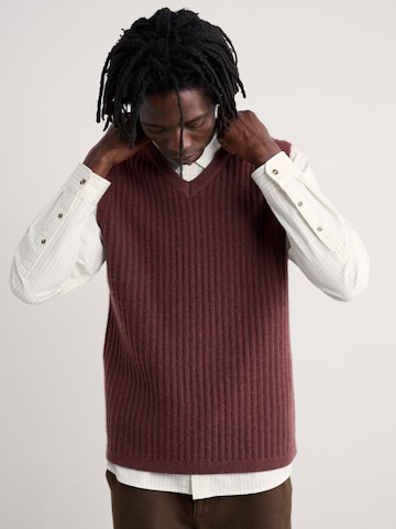 Gilet 'Lowdy' Seasalt Cornwall en marron : devant