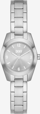 DKNY Analoguhr in Silber: predná strana