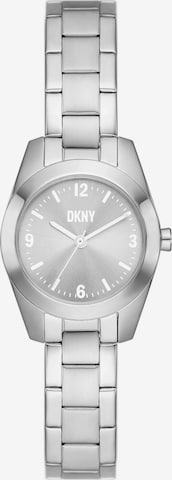 DKNY Analoguhr in Silber: predná strana