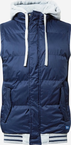 BLEND Bodywarmer in Blauw: voorkant