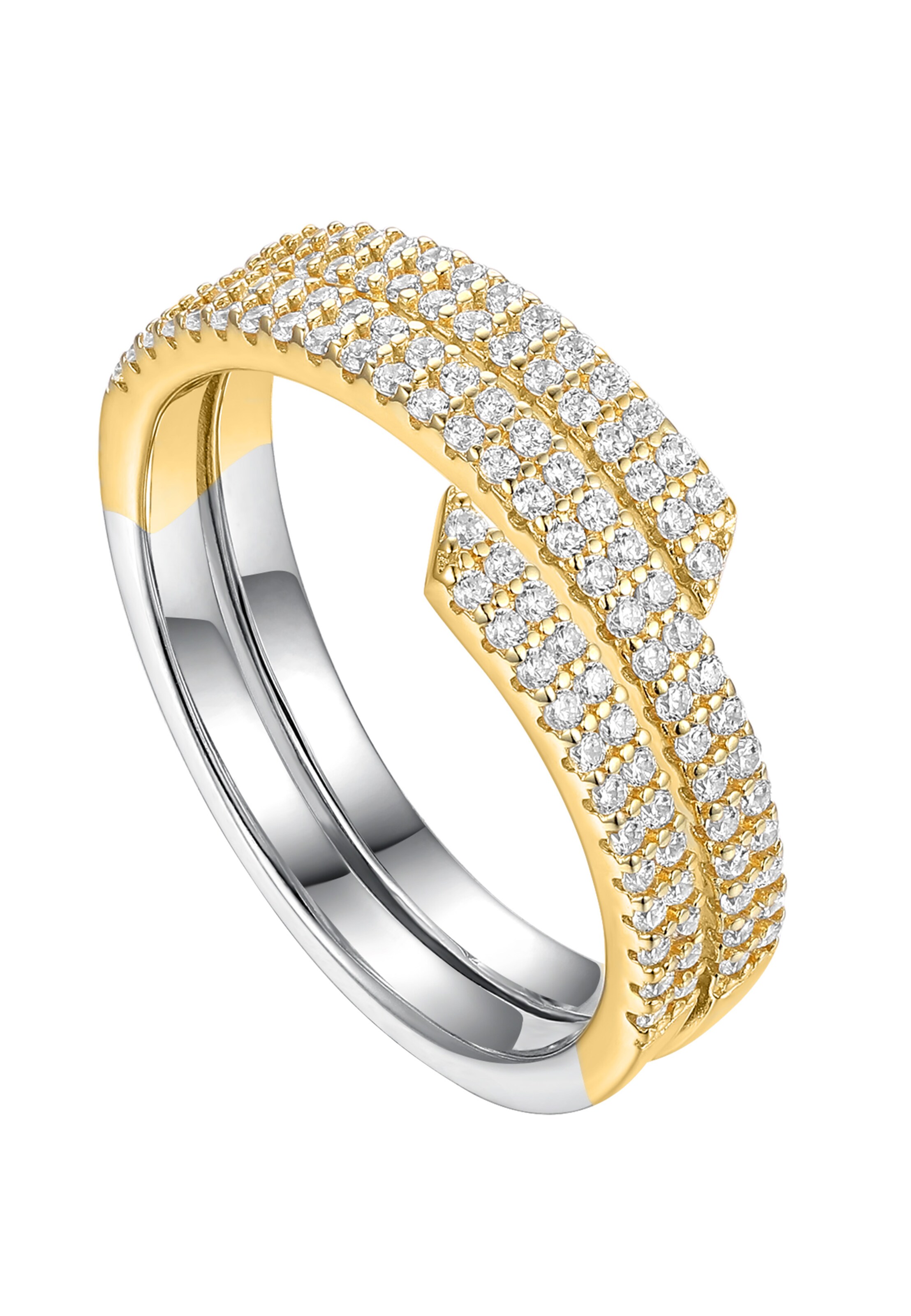 Nana Kay Ring 'Glamour Girl' in Gold: front