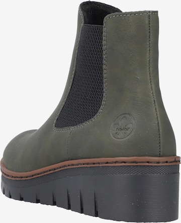 Rieker Chelsea boots in Groen