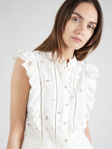 VILA ROUGE Blouse 'VICORA' in White