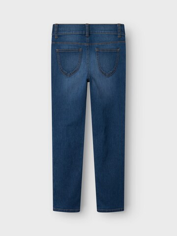 NAME IT Slimfit Kavbojke 'Salli' | modra barva