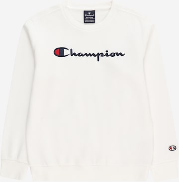 Sweat 'Classic' Champion Authentic Athletic Apparel en blanc : devant