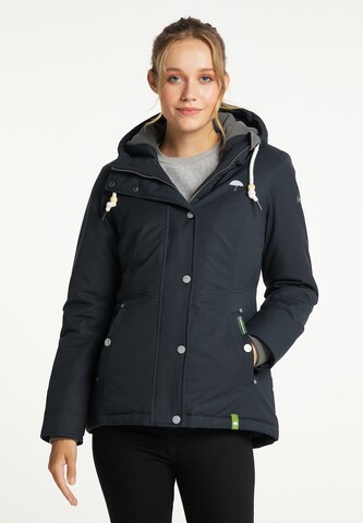 Schmuddelwedda Weatherproof jacket in Blue: front