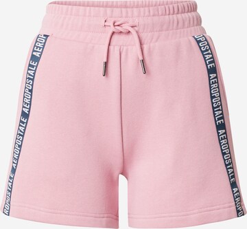 AÉROPOSTALE Shorts in Pink: predná strana