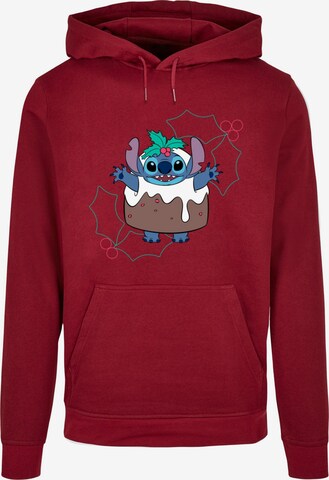 ABSOLUTE CULT Sweatshirt 'Lilo And Stitch' in Rot: predná strana