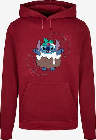 ABSOLUTE CULT Sweatshirt 'Lilo And Stitch' in Rood: voorkant