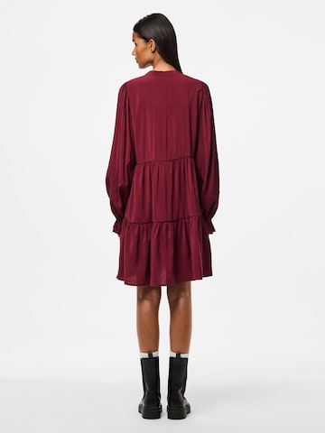 PIECES Shirt dress 'PCNessa' in Red