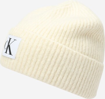 Calvin Klein Jeans Beanie in White