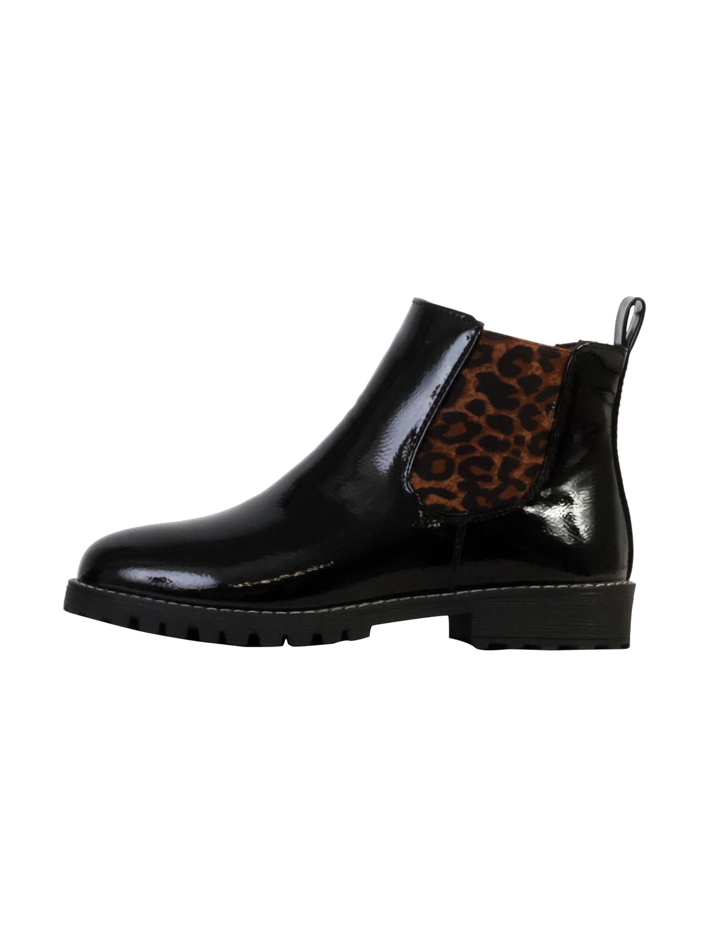 The Divine Factory Booties in Black: front