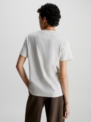 T-shirt Calvin Klein en blanc