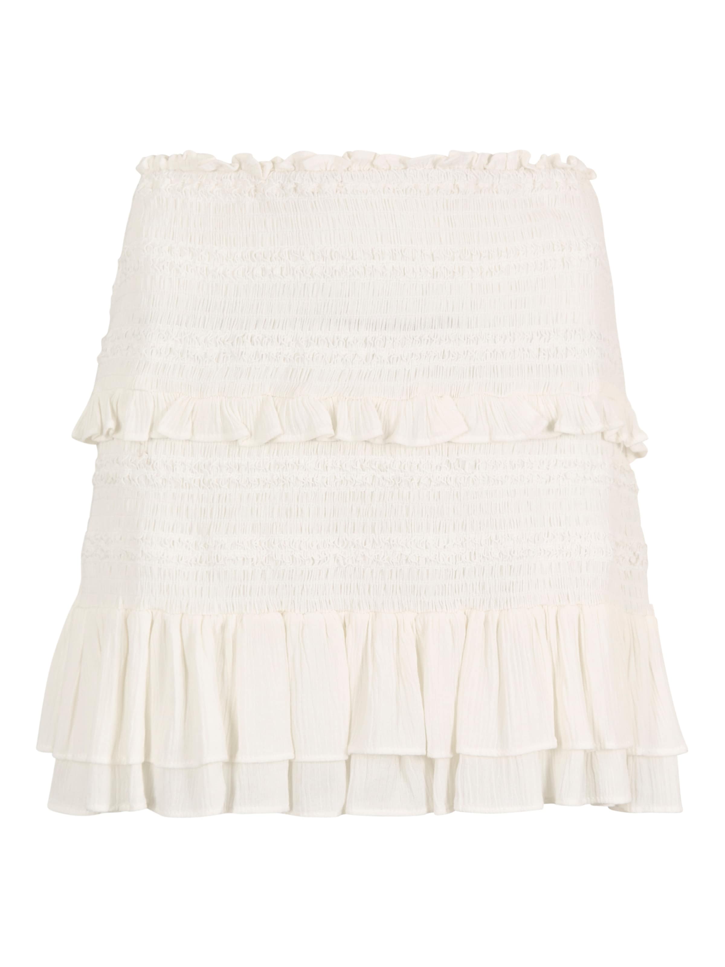 Jupe Apricot en blanc : devant