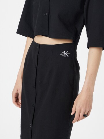 Calvin Klein Jeans Платье-рубашка в Черный