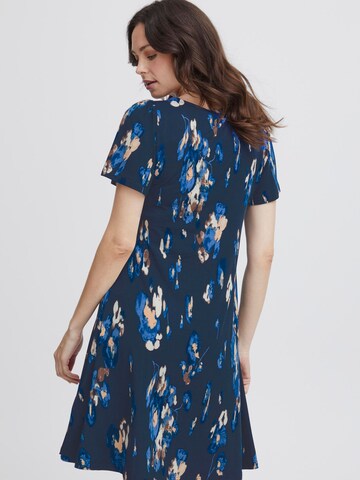 Fransa Dress 'Seen' in Blue