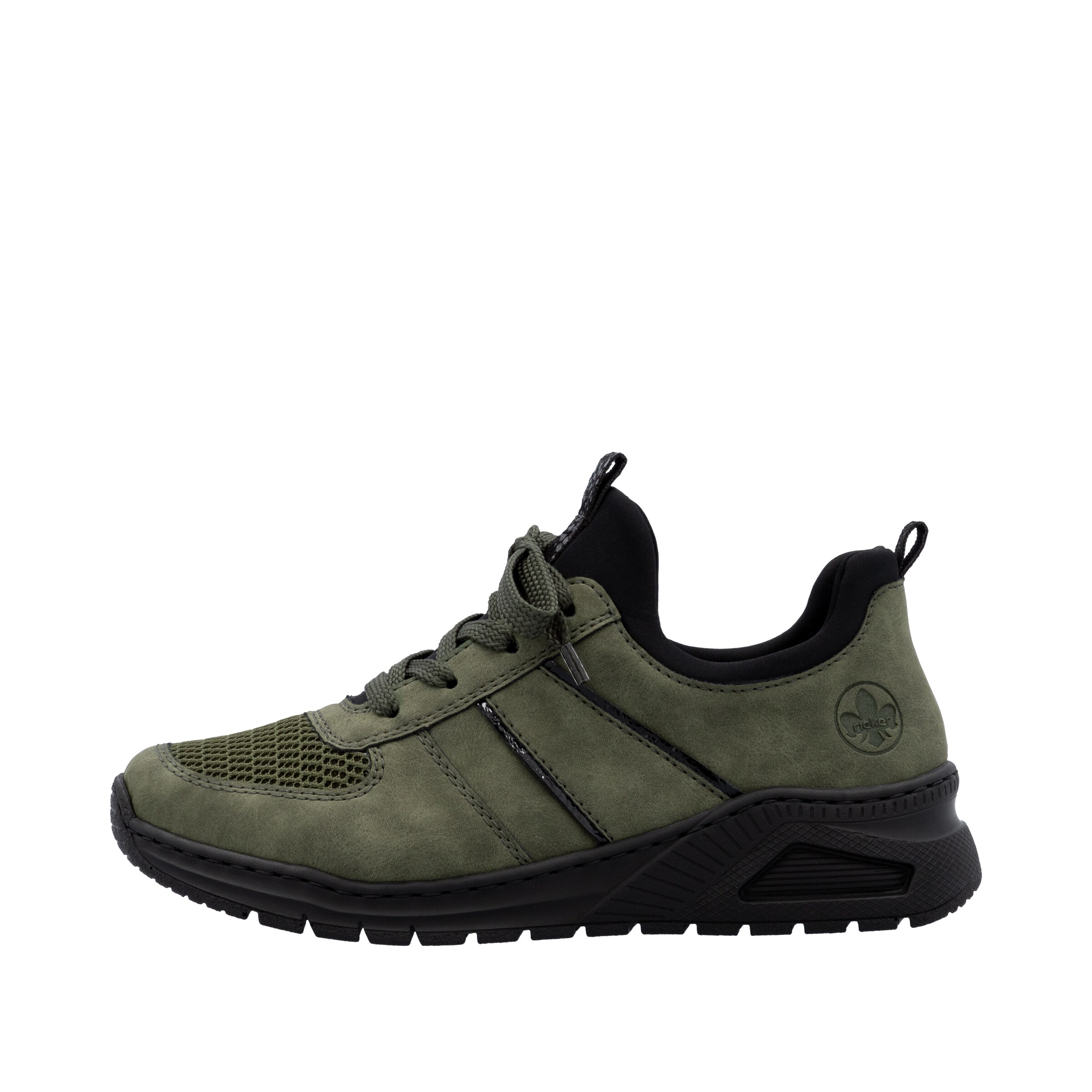 Rieker Athletic Lace-Up Shoes in Green