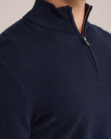 WE Fashion Пуловер в синьо