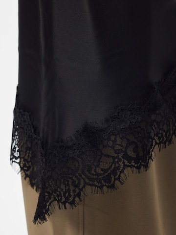 PIECES Doek 'OLGA' in Zwart