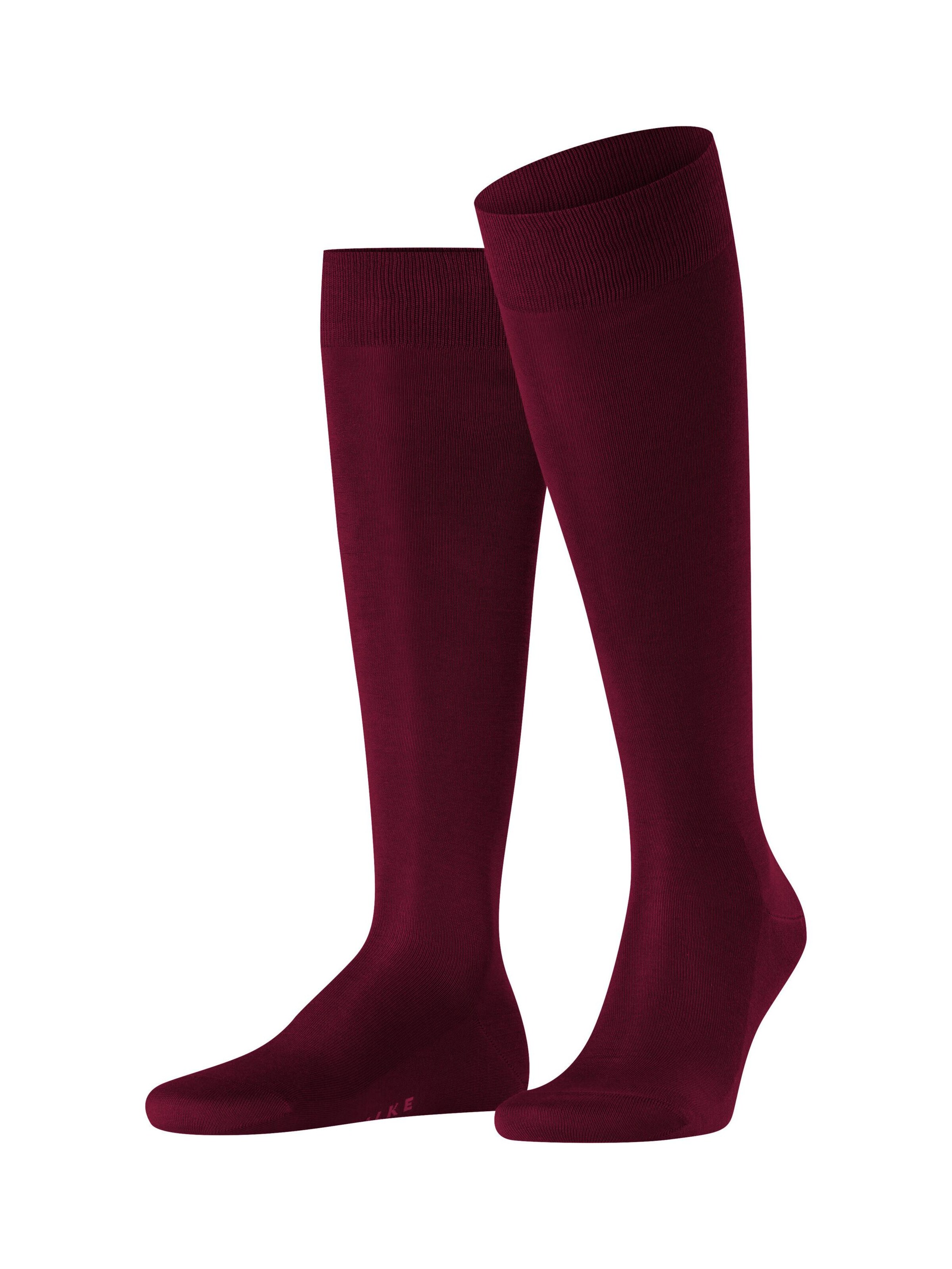 FALKE Knee High Socks 'Tiago' in Red
