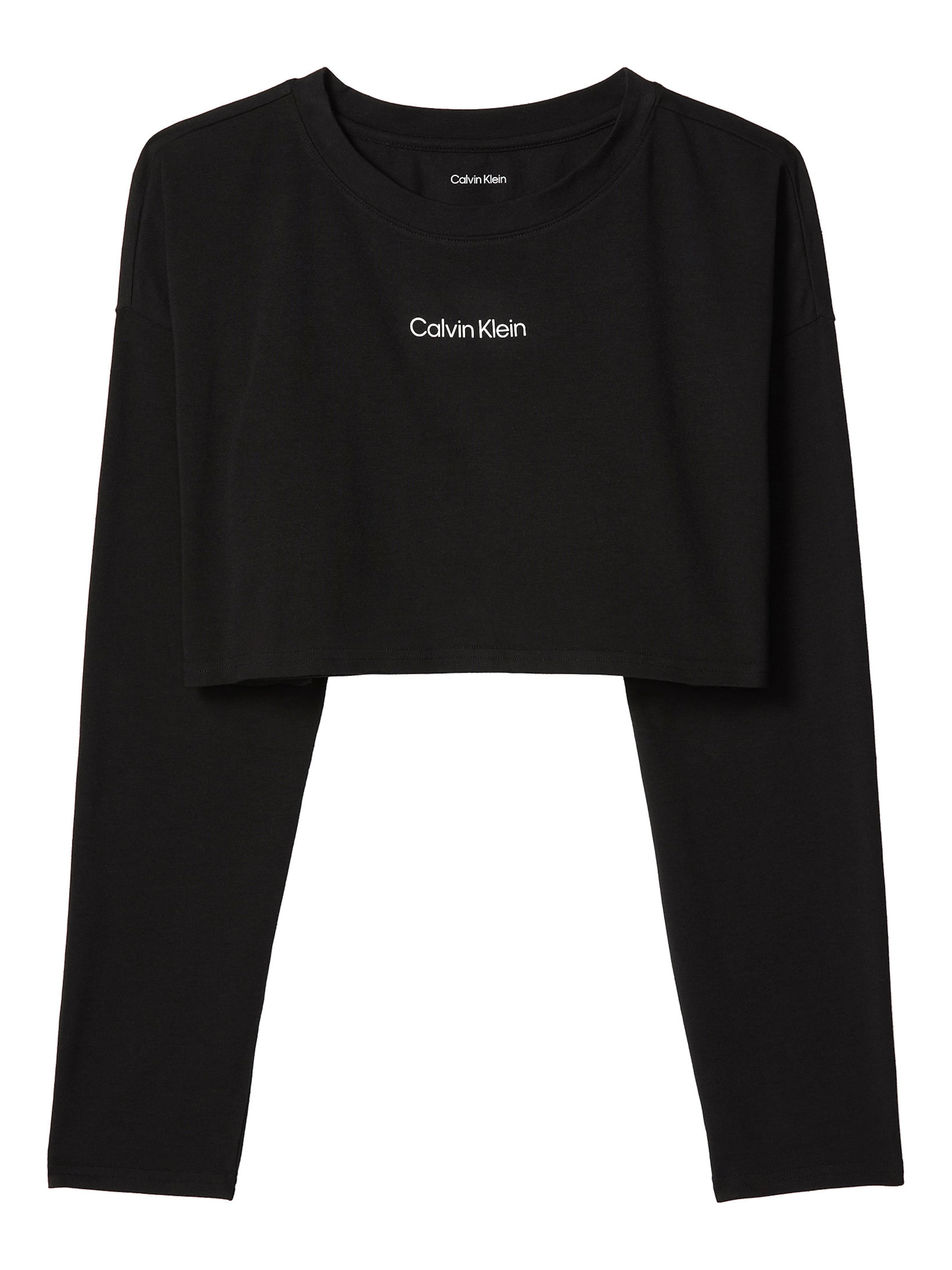 Calvin Klein Shirt 'Commuter' in Zwart: voorkant